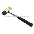 TWO-WAY MALLET WITH STEEL HANDLE